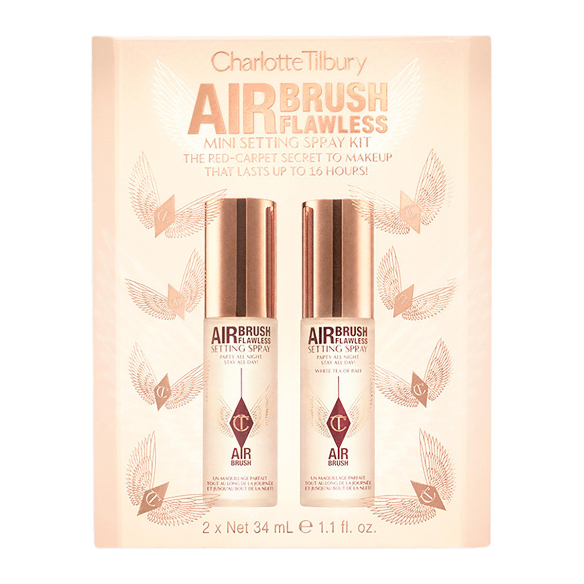 Charlotte Tilbury Airbrush Flawless Mini Setting Spray Kit