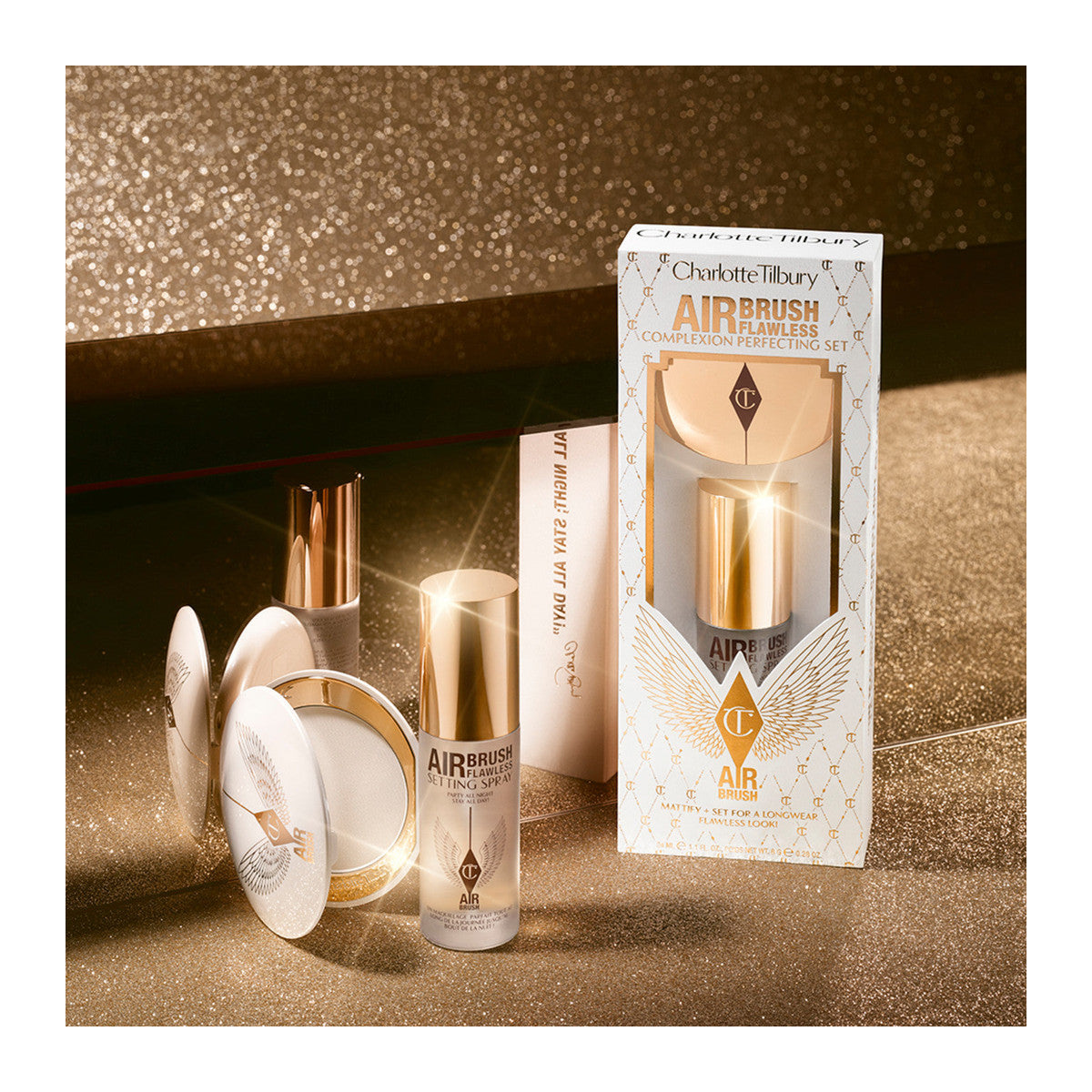 Charlotte Tilbury Airbrush Brightening Flawless Finish Set