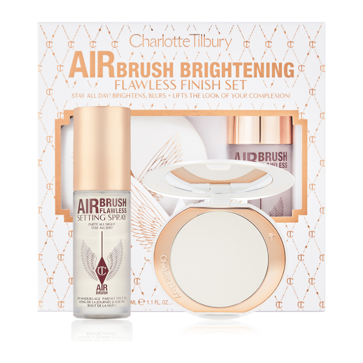 Charlotte Tilbury Airbrush Brightening Flawless Finish Set