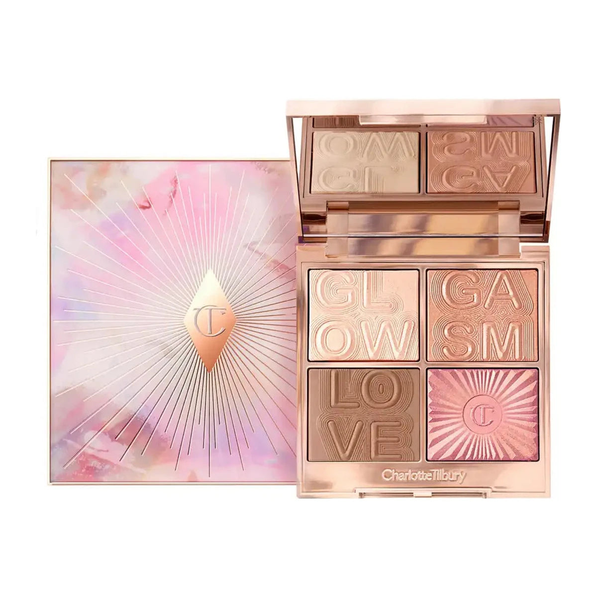 Charlotte Tilbury Glowgasm Face Palette Highlighter
