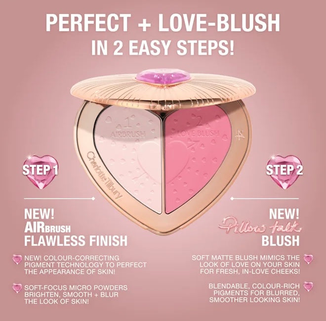 Charlotte Tilbury Pillow Talk Beauty Soulmates Face Palette