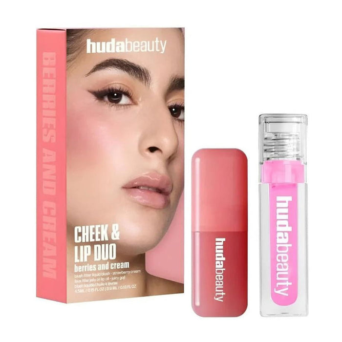 Huda Beauty Cheek & Lip Duo - Berries and Cream