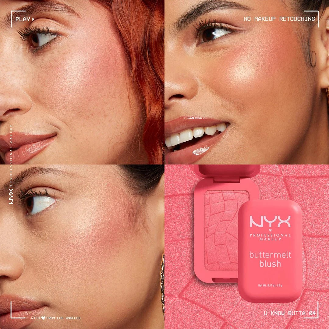 NYX Buttermelt Blush - 04 U Know Butta