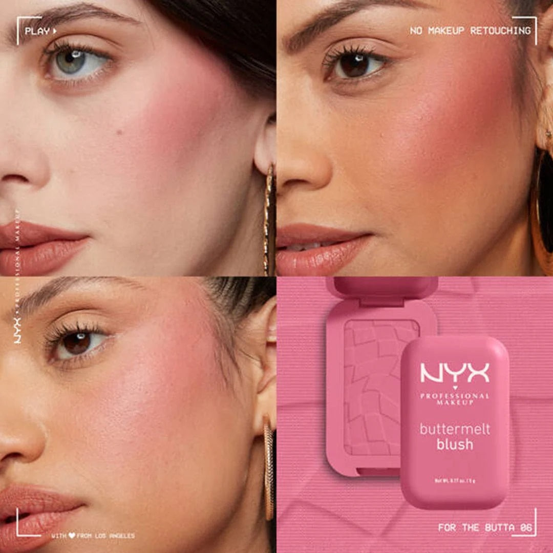 NYX Buttermelt Blush - 06 For The Butta