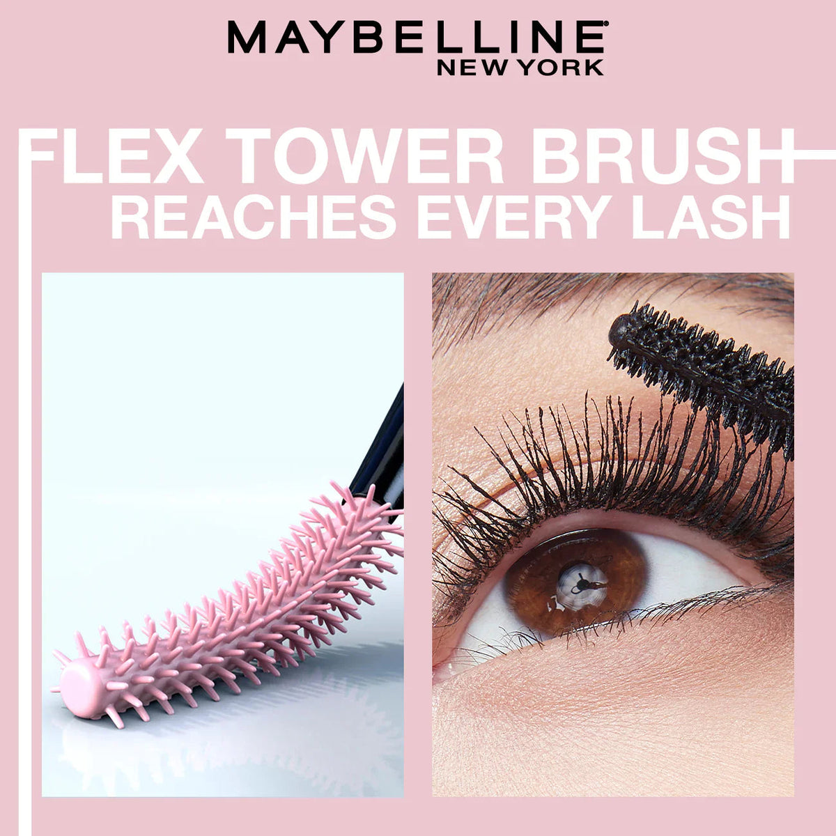 Maybelline New York Black Mascara For Extremely Long Eyelashes Lash Sensational Sky High Mascara Very Black