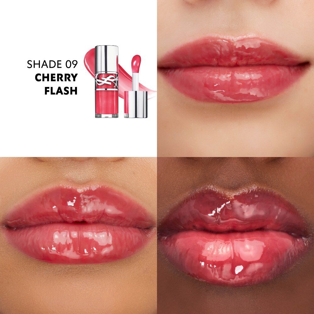 Yves Saint Laurent Loveshine Plumping Lip Oil Gloss - 09 Cherry Flash